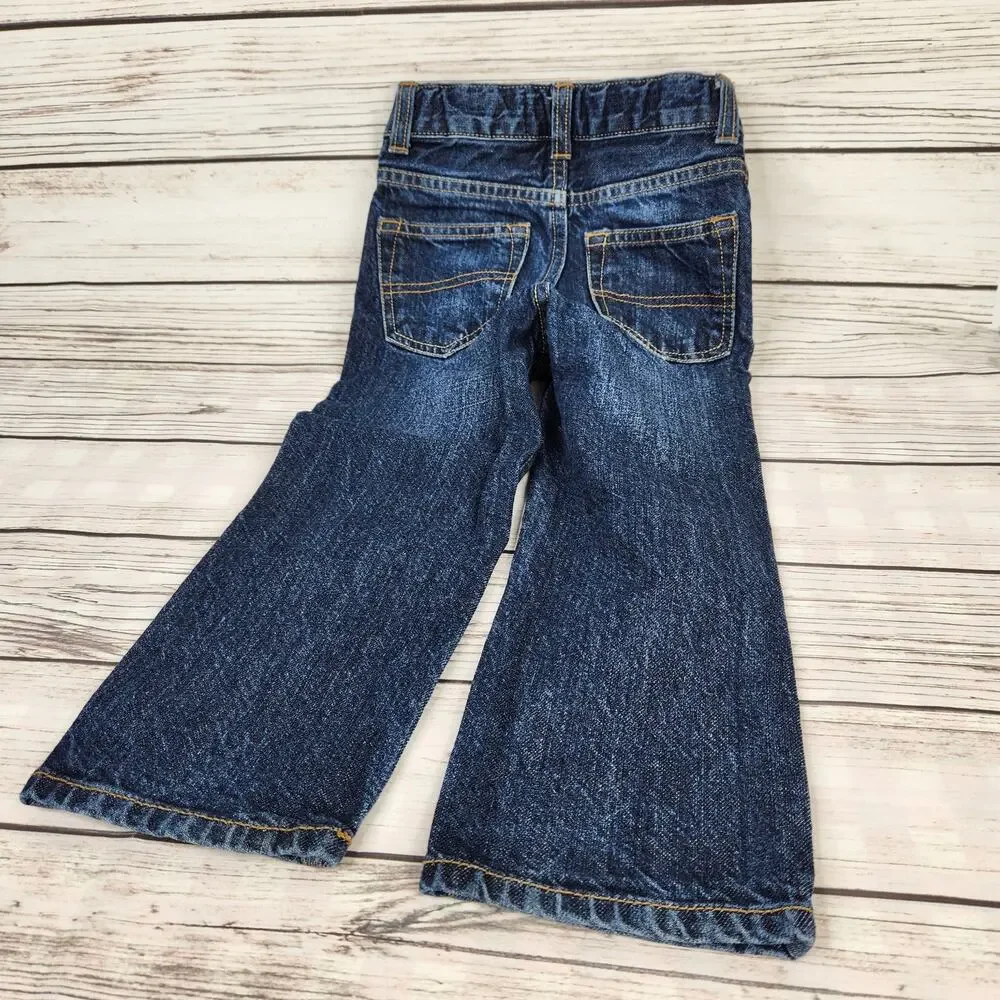 Bgosh Blue Jeans Denim Size 3t Adjustable Waist Classic Fit